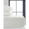 Simply Everyday King White Fitted Sheet 1 Simply Everyday King White Fitted Sheet -Chic Household Items 391650 3916651 391653 391654 white pillow pair single double king sheet