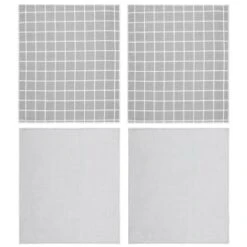 Microfibre Tea Towels 4pk - Check 8 Microfibre Tea Towels 4pk - Check -Chic Household Items 392131 simply everyday 4pk microfibre tea towels 45x65cm check 2