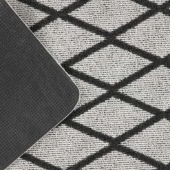 B&M Buddy Kilim Twist Pile Runner Mono -Chic Household Items 392181 buddy kilim twist pile runner mono 50 x 150cm 2