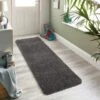 B&M Buddy Plain Shaggy Grey Runner Doormat 2 B&M Buddy Plain Shaggy Grey Runner Doormat -Chic Household Items 392183 buddy plain shaggy runner 50 x 150cm grey 4