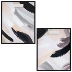 Assorted Abstract Framed Canvas 11 Assorted Abstract Framed Canvas -Chic Household Items 392634 abstract framed canvas