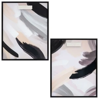 Assorted Abstract Framed Canvas 7 Assorted Abstract Framed Canvas - Image 5