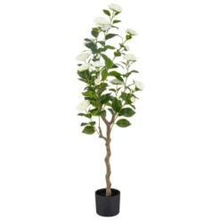 Bloom Rose Tree - White