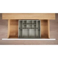 B&M Expandable Drawer Organiser -Chic Household Items 393927 expandable drawer organiser grey 3