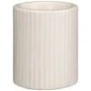 B&M Ribbed Tealight Holder - Cream 2 B&M Ribbed Tealight Holder - Cream -Chic Household Items 394331 tealight holder