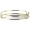 B&M Mirrored Gold Tray -Chic Household Items 394362 gold tray