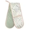 B&M Floral Double Oven Glove -Chic Household Items 394444 floral double oven glove
