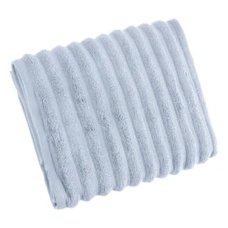 Retreat Knitted Bath Towel - Light Blue 3 Retreat Knitted Bath Towel - Light Blue