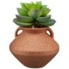 B&M Small Succulent Vase - Orange -Chic Household Items 394662 small vase succulent orange