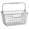 B&M Basket With Handles - Grey