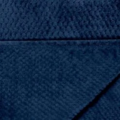 Simply Everyday Oversized Waffle Throw - Navy -Chic Household Items 394990 simply oversized waffle throw navy 2
