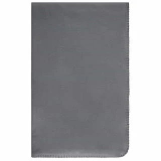 Simply Light Grey & Dark Grey Polar Fleece Throw 2pk 5 Simply Light Grey & Dark Grey Polar Fleece Throw 2pk - Image 3