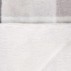 Grey Check Sherpa Throw 9 Grey Check Sherpa Throw -Chic Household Items 395038 highland check sherpa throw 3