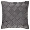 Basket Weave Charcoal Cushion 2 Basket Weave Charcoal Cushion -Chic Household Items 395351 basket weave cushion charcoal