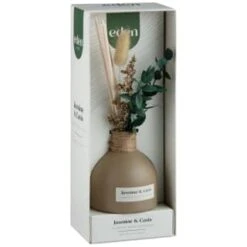 B&M Eden Life Reed Diffuser - Jasmine & Casis -Chic Household Items 395412 diffuser with dried flowers