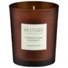 B&M Restore Scented Candle -Chic Household Items 395421 small candle restore