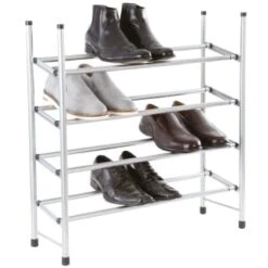 Spaceways 4 Tier Extendable Shoe Rack