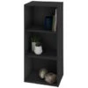 B&M Essentials 3 Tier Shelf - Black 2 B&M Essentials 3 Tier Shelf - Black -Chic Household Items 395642 essentials 3 tier shelf black