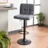 B&M Michigan Barstool -Chic Household Items 395688 home collection grey barstool