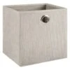 Lokken Cord Storage Cubes 2pk - Light Grey -Chic Household Items 395811 2pk cord lokken storage cubes light grey 4