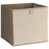 Lokken Velvet Storage Cubes 2pk - Mushroom -Chic Household Items 395837 2pk velvet lokken storage cubes mushroom 4