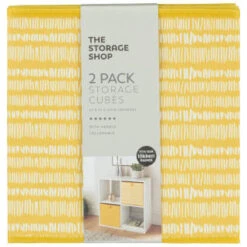 Lokken Mark Making Storage Cubes 2pk - Ochre 9 Lokken Mark Making Storage Cubes 2pk - Ochre -Chic Household Items 395847 2pk lokken ochre storage cubes mark making 2