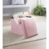 B&M Square Storage Cube - Pink -Chic Household Items 395864 square cube pink