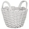 B&M Thick Rope Basket - Grey -Chic Household Items 395890 thick rope basket grey