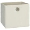 Lokken Teddy Storage Cubes 2pk - Cream -Chic Household Items 395965 2pk teddy lokken storage cubes cream 3