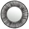 B&M Seagrass Mirror - Black -Chic Household Items 396235 seagrass mirror black
