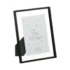 B&M Glass & Metal Photo Frame 4x6" -Chic Household Items 396345 glass and metal frame 4x6 1