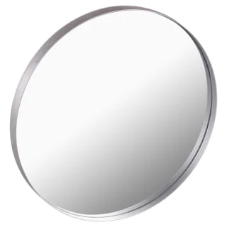 B&M Silver Round Small Mirror 3 B&M Silver Round Small Mirror