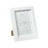 B&M New York Box Photo Frame - 4 X 6" - White -Chic Household Items 396446 new york box frame mounted 5x7 white