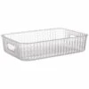 Ribbed Clear Storage Tray 1 Ribbed Clear Storage Tray -Chic Household Items 396949 ribbed clear storage tray