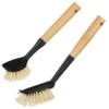 B&M Bamboo Dish Brushes 2pk -Chic Household Items 397041 2pk bamboo dishbrushes 2