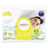 Simply Everyday Soft Touch Value Duvet 4.5 Tog - King 2 Simply Everyday Soft Touch Value Duvet 4.5 Tog - King -Chic Household Items 397296 simply everyday soft touch duvet 4 5 tog king