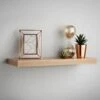 Lokken Floating Shelf 60cm - Oak -Chic Household Items 397406 lokken 60cm floating shelf oak
