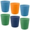 Simply Kids Colour Cups 6pk - Multicolour -Chic Household Items 398567 6pk simply kids colour cups boys 2