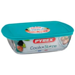 Pyrex Cook & Store Dish With Lid 2.5L -Chic Household Items 400452 pyrex cook and store dish with lid 2 5l